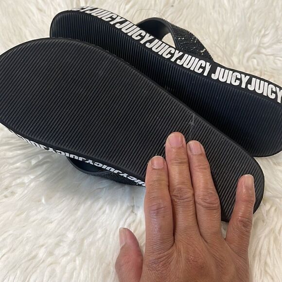 JUICY BY JUICY COUTURE SANDALS 🩴 SIZE 6-7 - Picture 4 of 8